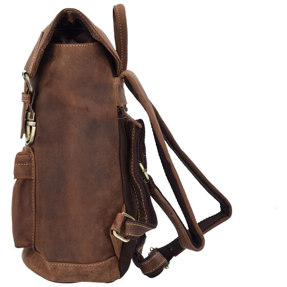 Greenburry Vintage Rucksack Leder 42 cm Laptopfach