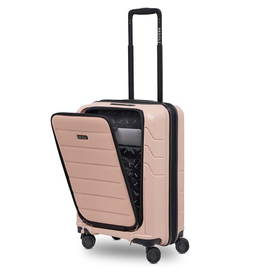 Redolz Essentials 17 4-Rollen Kabinentrolley 55 cm Soft-Pocket Laptopfach