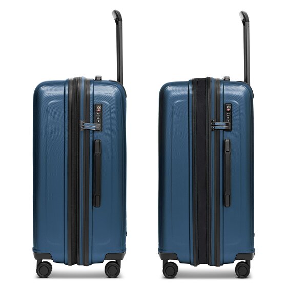 Redolz Essentials 14 4 Rollen Kofferset 3-teilig mit Dehnfalte