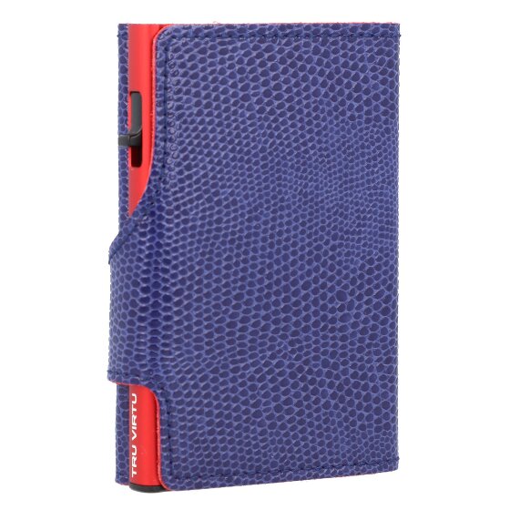 Tru Virtu Click & Slide Kreditkartenetui RFID Leder 6,5 cm