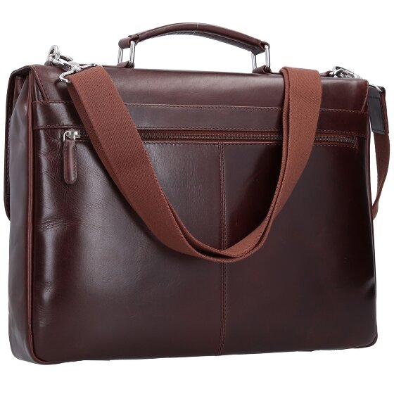 bugatti Romano Aktentasche Leder 40 cm Laptopfach