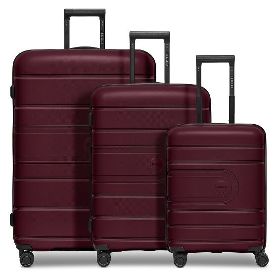 Redolz Essentials 11 4 Rollen Kofferset 3-teilig mit Dehnfalte