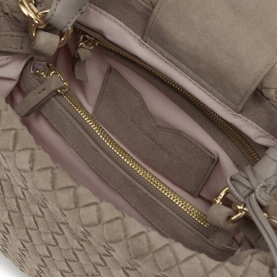 LES VISIONNAIRES Issac Weave Handtasche Leder 31 cm