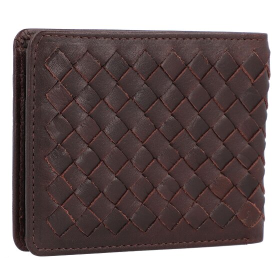 mano Don Luca Geldbörse Leder 11 cm