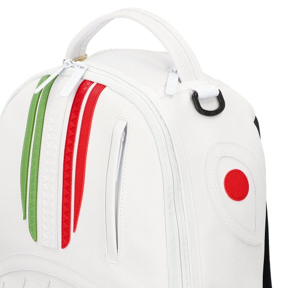 Sprayground Italy Racing Stripes White Daypack 46 cm Laptopfach