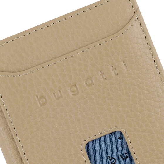 bugatti Secure Slim Geldbörse RFID Schutz Leder 8 cm