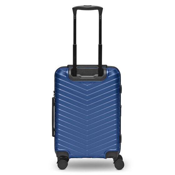 Redolz Essentials 18 4 Rollen Kabinentrolley 55 cm mit Dehnfalte