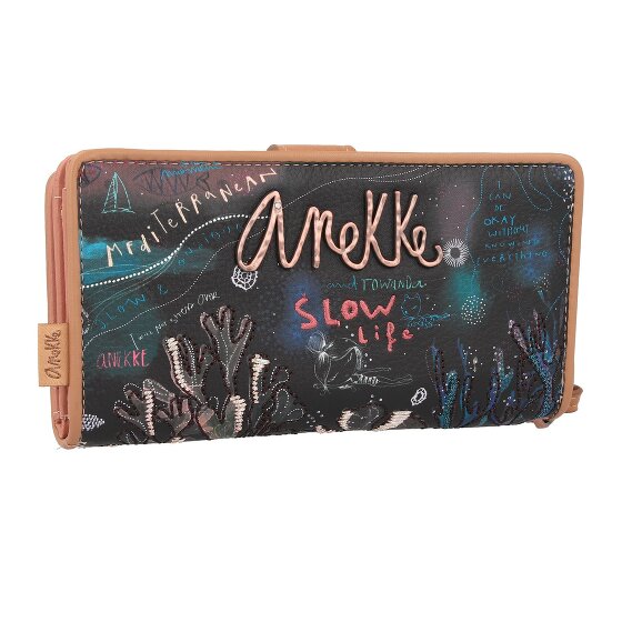 Anekke Mediterranean Coral Geldbörse 18.5 cm