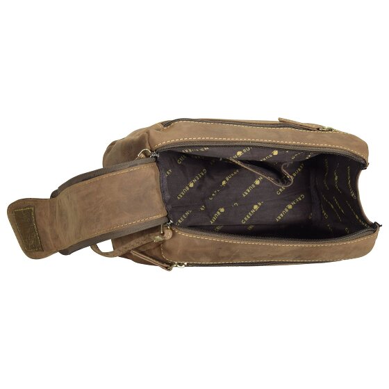 Greenburry Vintage Kulturbeutel Leder 23 cm