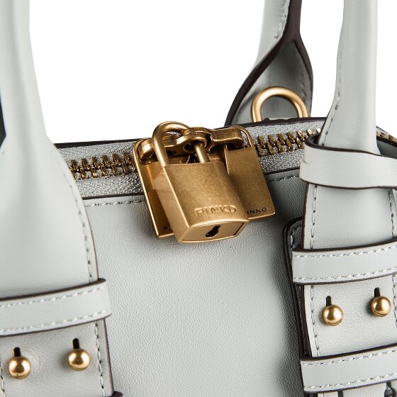 PINKO Bowling Bag Handtasche Leder 21 cm