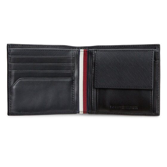 Tommy Hilfiger TH Plaque Geldbörse Leder 11.5 cm