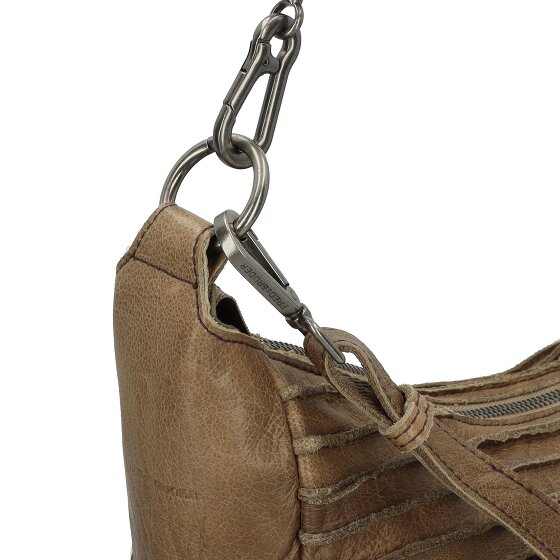 FredsBruder Riffel Flowow Schultertasche Leder 43 cm
