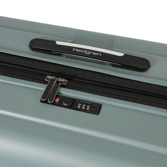Hedgren Comby Grip 4 Rollen Trolley L 74 cm mit Dehnfalte