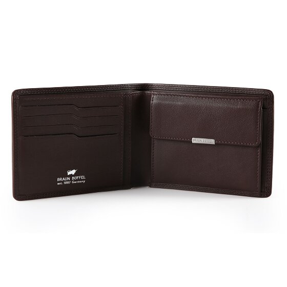 Braun Büffel Golf 3.0 Geldbörse RFID Schutz Leder 12 cm