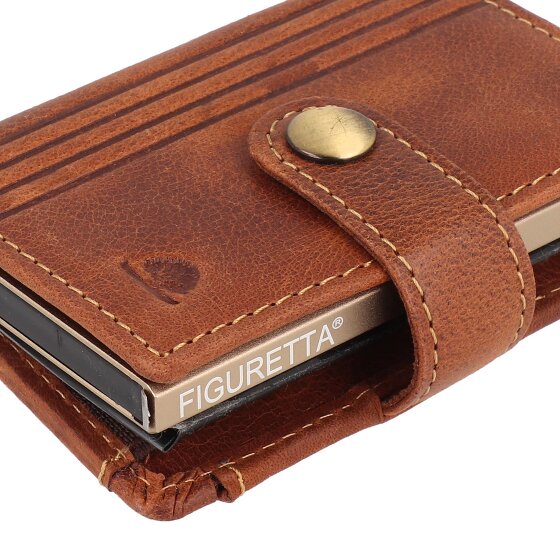 Greenburry Vintage Geldbörse RFID Schutz Leder 7.5 cm