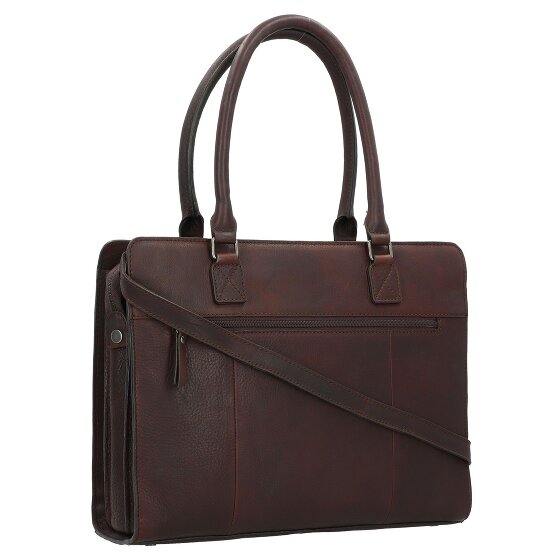 Burkely Antique Avery Schultertasche Leder 35,5 cm Laptopfach