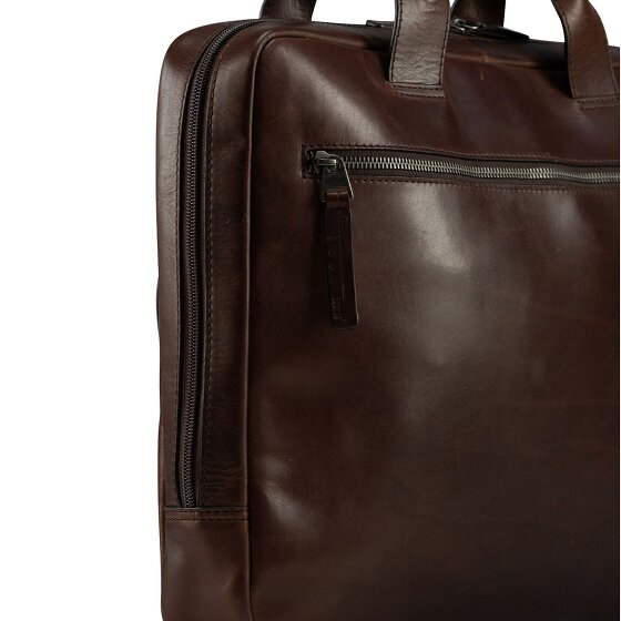 Jost Lund Laptoptasche Leder 38 cm