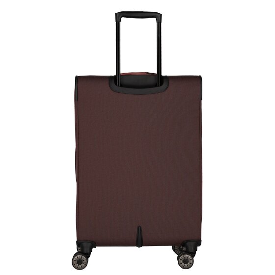 Travelite Viia 4 Rollen Kofferset 4-teilig mit Dehnfalte