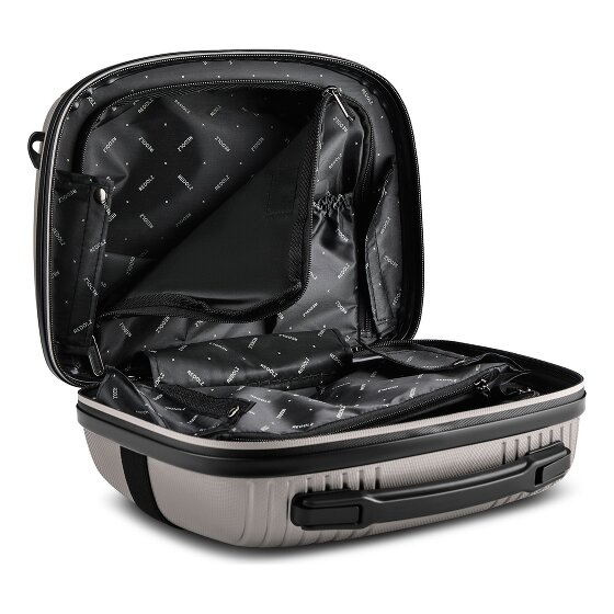 Redolz Essentials 14 Kofferset 2 tlg. Kabinentrolley mit Dehnfalte + Beautycase