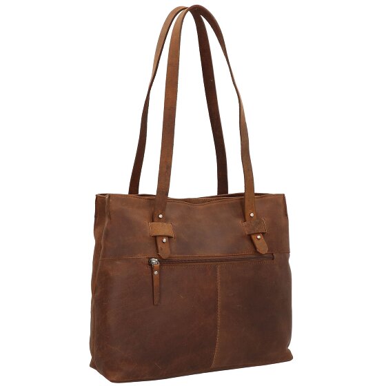 Harold's Antik Schultertasche Leder 37 cm