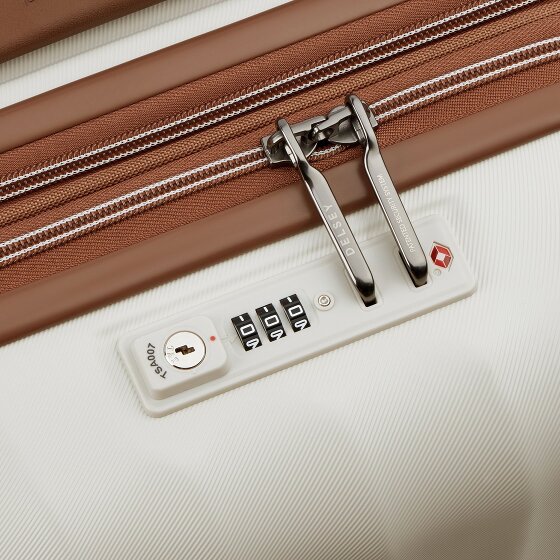 Delsey Paris Carrousel 2 4 Rollen Kabinentrolley 55 cm mit Dehnfalte