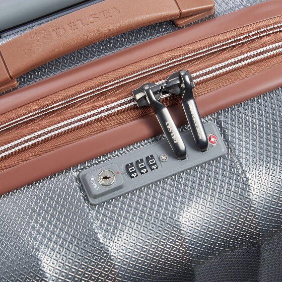 Delsey Paris Carrousel 4 Rollen Kofferset 3-teilig mit Dehnfalte
