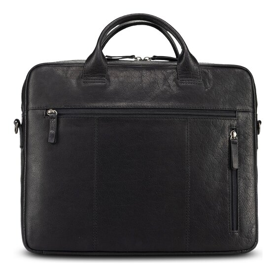Jost Glasgow Aktentasche Leder 37 cm Laptopfach