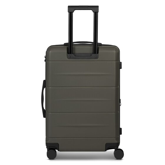 Police London 4 Rollen Trolley 64 cm mit Dehnfalte