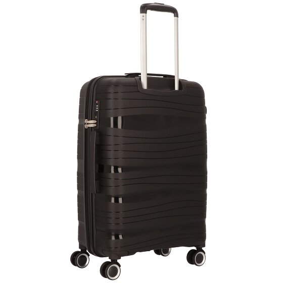 Worldpack Miami 4 Rollen Kofferset 3-teilig