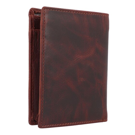 Greenburry Rugged Geldbörse RFID Schutz Leder 12.5 cm