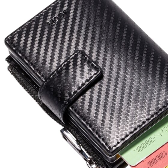 Joop! volterra Kreditkartenetui RFID Schutz Leder 7 cm