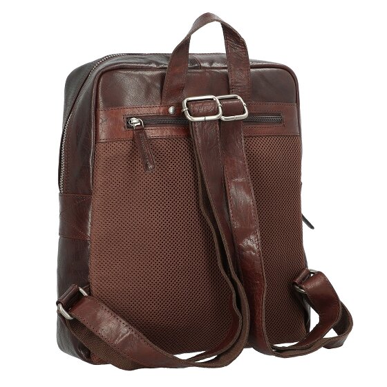 Spikes & Sparrow Bronco Rucksack Leder 34 cm Laptopfach