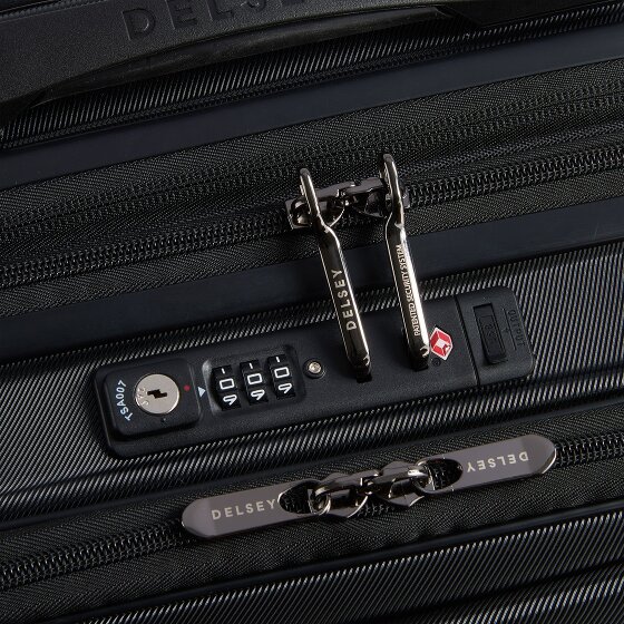 Delsey Paris Shadow 5.0 4-Rollen Kabinentrolley 55 cm Laptopfach mit Dehnfalte