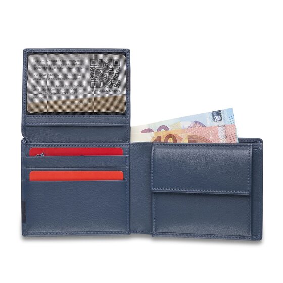 Roncato Monaco Geldbörse RFID Schutz Leder 9 cm