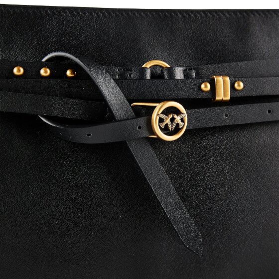 PINKO Belt Bag Classic Schultertasche Leder 33 cm