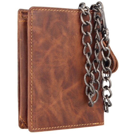 Greenburry Rebel Rider Biker Geldbörse Leder 11 cm