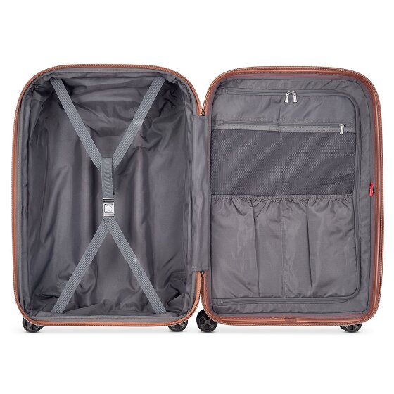 Delsey Paris Carrousel 4 Rollen Trolley 67 cm mit Dehnfalte