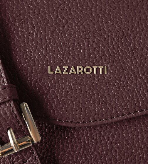 Lazarotti Bologna Leather Crossbody Umhängetasche Leder 22 cm