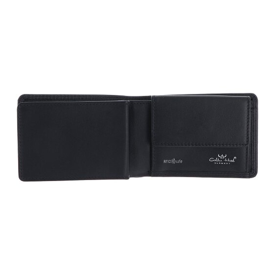 Golden Head Polo Geldbörse RFID Schutz Leder 10 cm