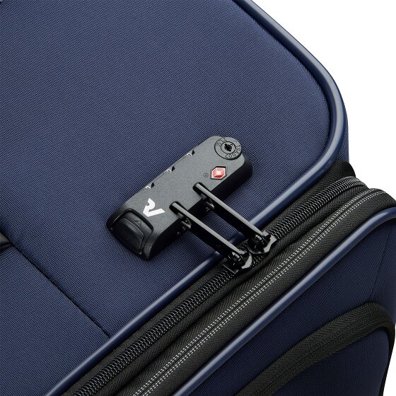 Roncato Metropolitan 4 Rollen Kabinentrolley 55 cm mit Dehnfalte