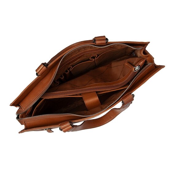 The Chesterfield Brand Manly Schultertasche Leder 40 cm Laptopfach