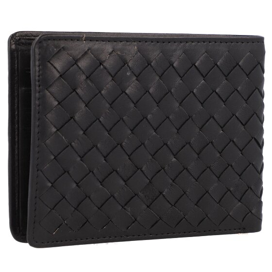 mano Don Luca Geldbörse Leder 13 cm