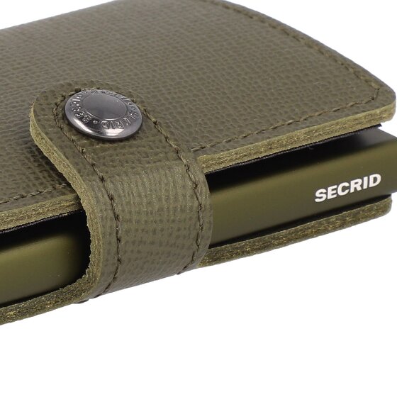 Secrid Miniwallet Crisple Kreditkartenetui Geldbörse RFID Leder 6,5 cm