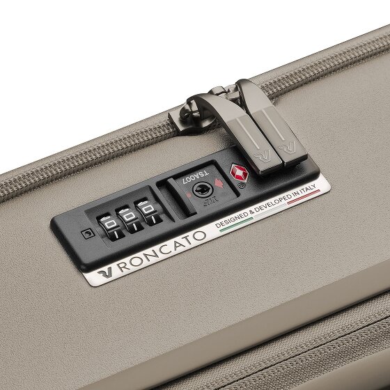 Roncato Florence 4 Rollen Kofferset 3-teilig mit Dehnfalte