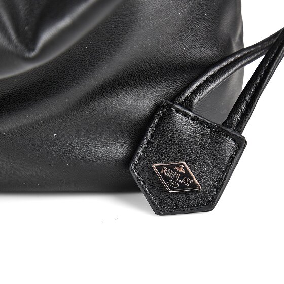Replay Schultertasche Leder 20 cm
