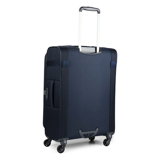 Samsonite Citybeat 4 Rollen Trolley 66 cm mit Dehnfalte