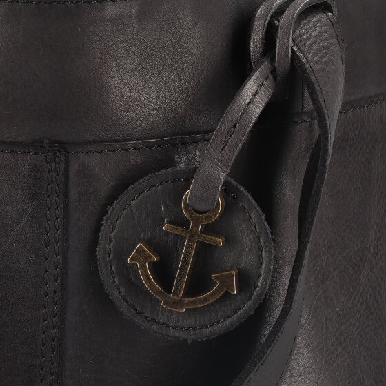Harbour 2nd Urban Poets Schultertasche Leder 37.5 cm Laptopfach