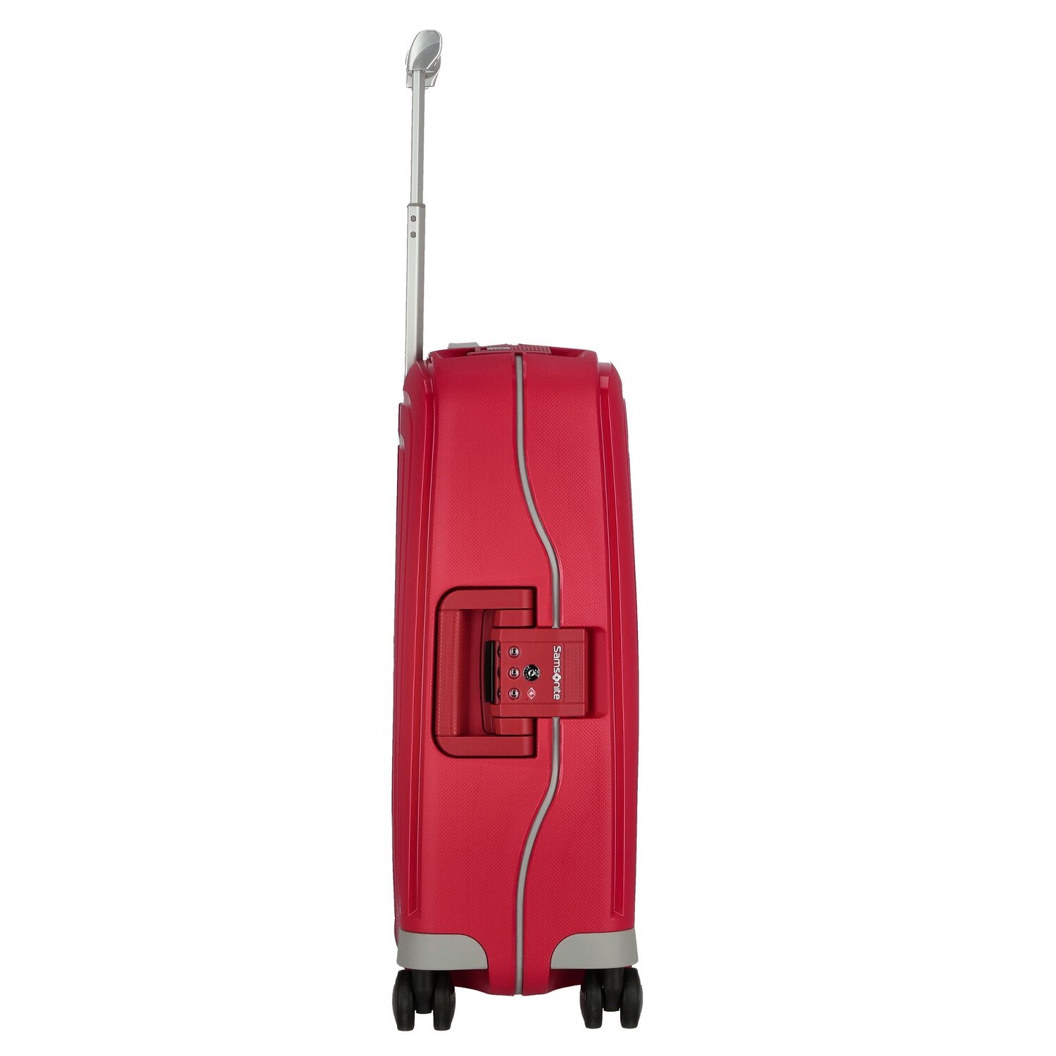 Samsonite S\'Cure Spinner 4-Rollen red | 55 Kabinentrolley cm crimson bei