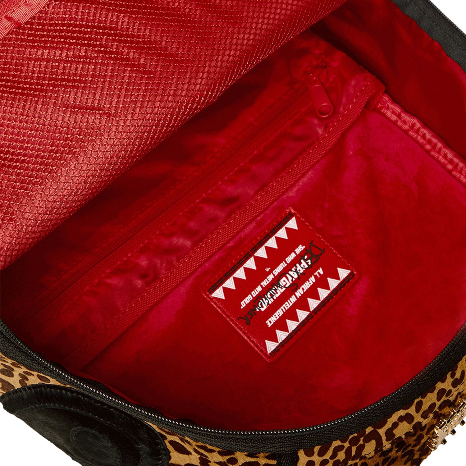 Sprayground red leopard lips cheap