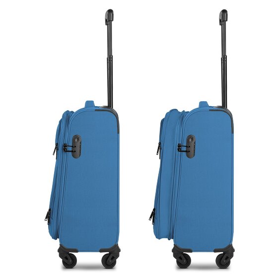 Smartbox Edition 04 4 Rollen Kabinentrolley 56 cm mit Dehnfalte